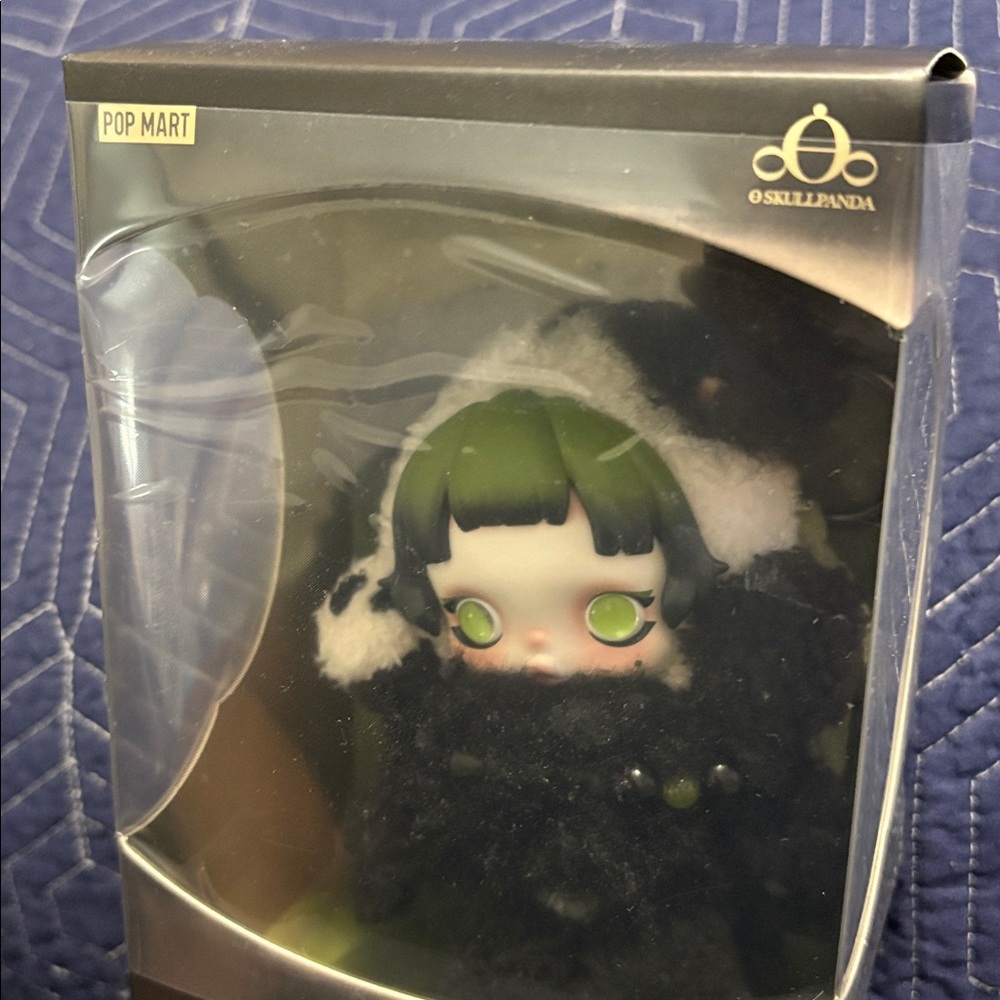 POP MART Skullpanda Lazy Panda Plush Pendant - Picture 9 of 9